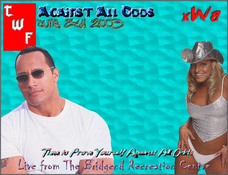 TWF Against All Odds 2003 Poster