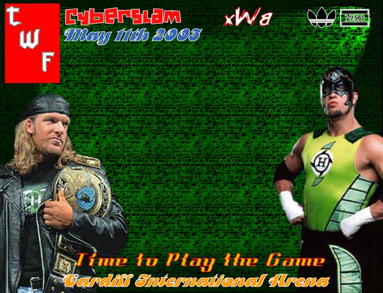 TWF Cyberslam Poster