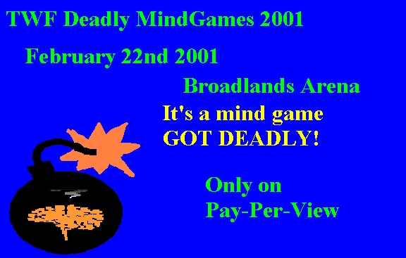 TWF Deadly MindGames Official Poster