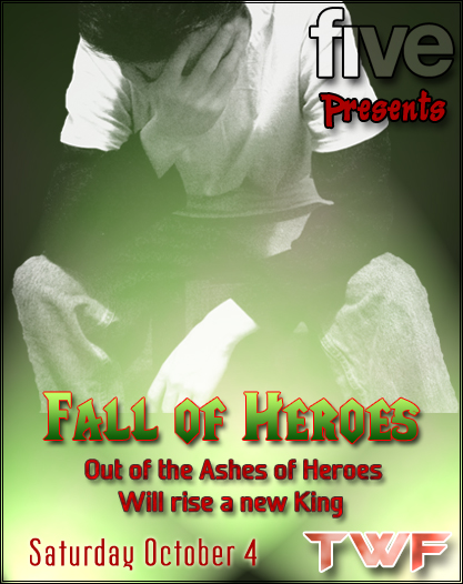 TWF Fall of Heroes Poster