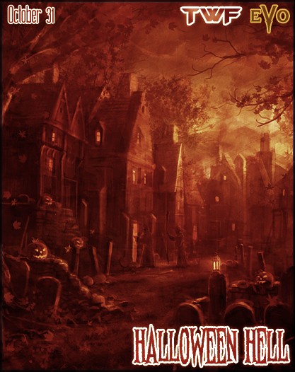 TWF/eVo Halloween Hell Official Poster